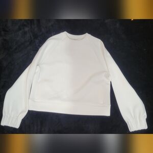 Calia White Soft Scubba Crew Golf